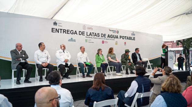 Ante la crisis de sequía en Nuevo León, en HEINEKEN México donaremos 7.5 millones de latas de agua