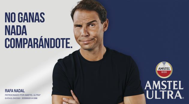 Amstel Ultra® y Rafa Nadal invitan a evitar las comparaciones con nueva campaña
