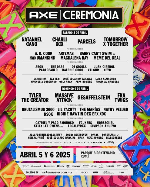 AXE Ceremonia 2025: El festival que conquista a las nuevas generaciones.