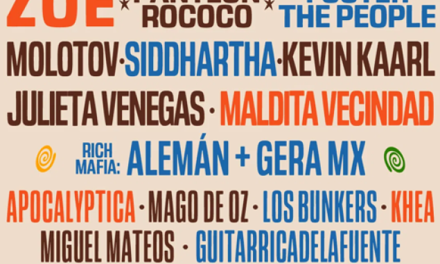 Tecate Comuna 2025: el festival más grande de Puebla vuelve con un cartel encabezado por Zoé, Foster the People y Julieta Venegas