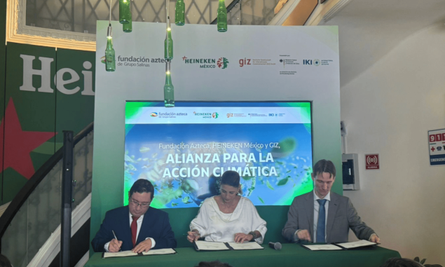 HEINEKEN MÉXICO, FUNDACIÓN AZTECA Y GIZ UNEN FUERZAS PARA IMPULSAR LA ACCIÓN CLIMÁTICA EN MÉXICO